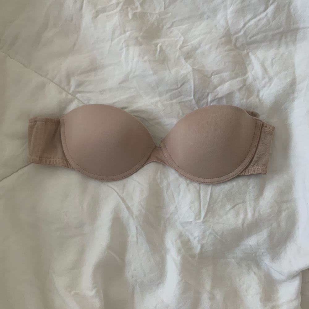 Strapless bra